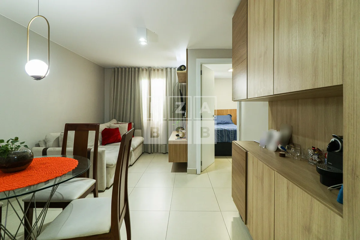 Apartamento de 1 quarto, com planta funcional e espaços muito bem distribuídos. ...