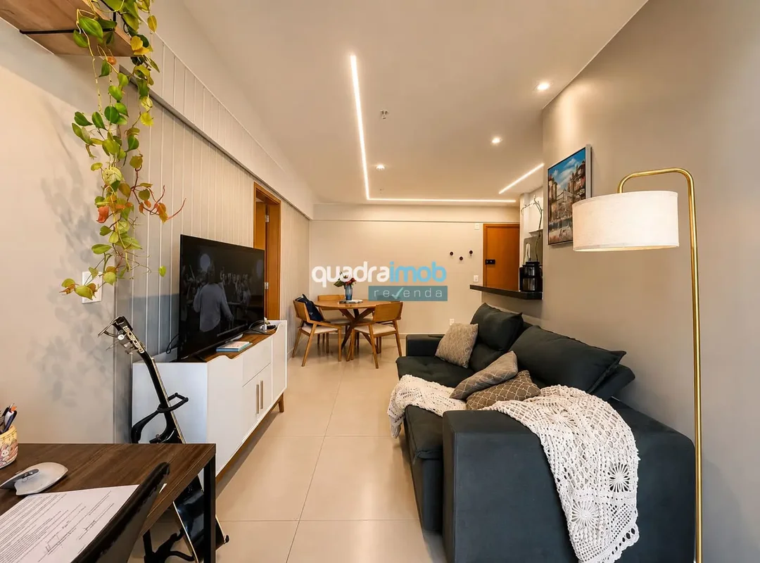 EXCELENTE APARTAMENTO NO TAGUALIFE, EM TAGUATINGA, COM 62M², 1 QUARTO, VARANDA G...