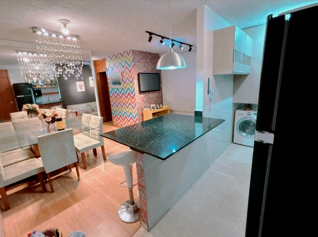 Apartamento Térreo Decorado com Hidromassagem | 3 Quartos | Riacho Fundo IIExcel...
