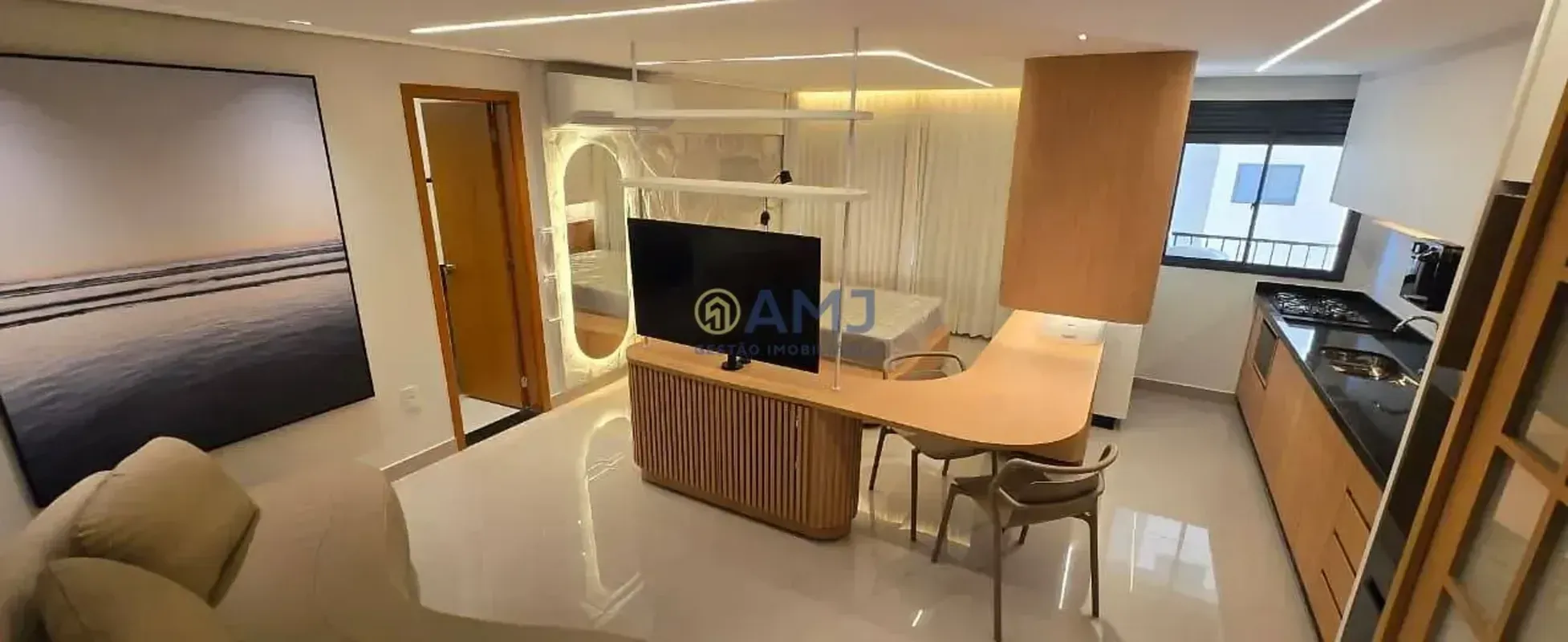 Flat Mobiliado - Ritmo Bueno Flat mobiliado a venda pronta para morar ou investi...
