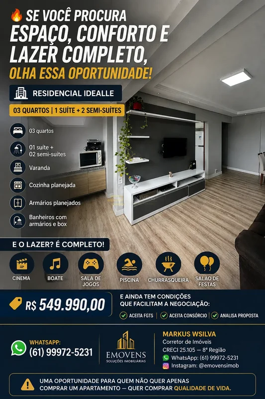  SE VOCÊ PROCURA ESPAÇO, CONFORTO E LAZER COMPLETO, OLHA ESSA OPORTUNIDADE! RESI...