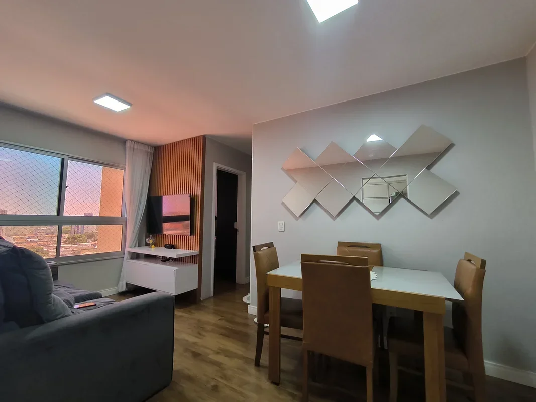 APARTAMENTO 2 QUARTOS REFORMADO | 48m² | RESIDENCIAL POINT – SAMAMBAIA | R$ 299....