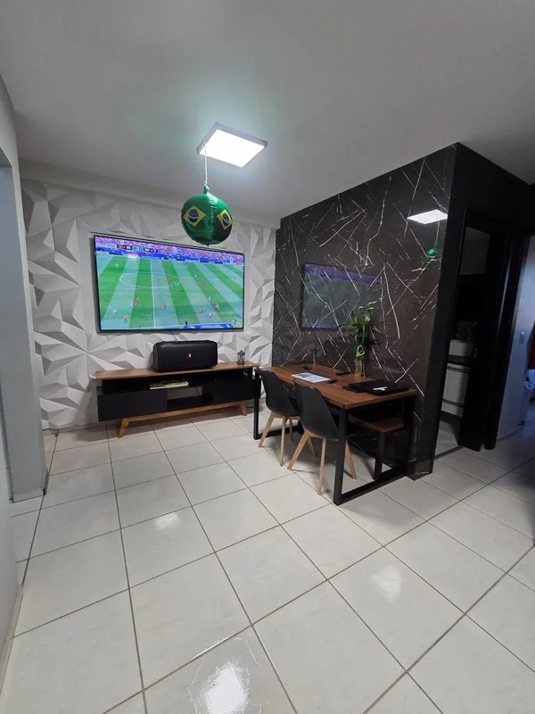 APARTAMENTO À VENDA NO RESIDENCIAL POINT – 408 DE SAMAMBAIACONFORTO, PRATICIDADE...