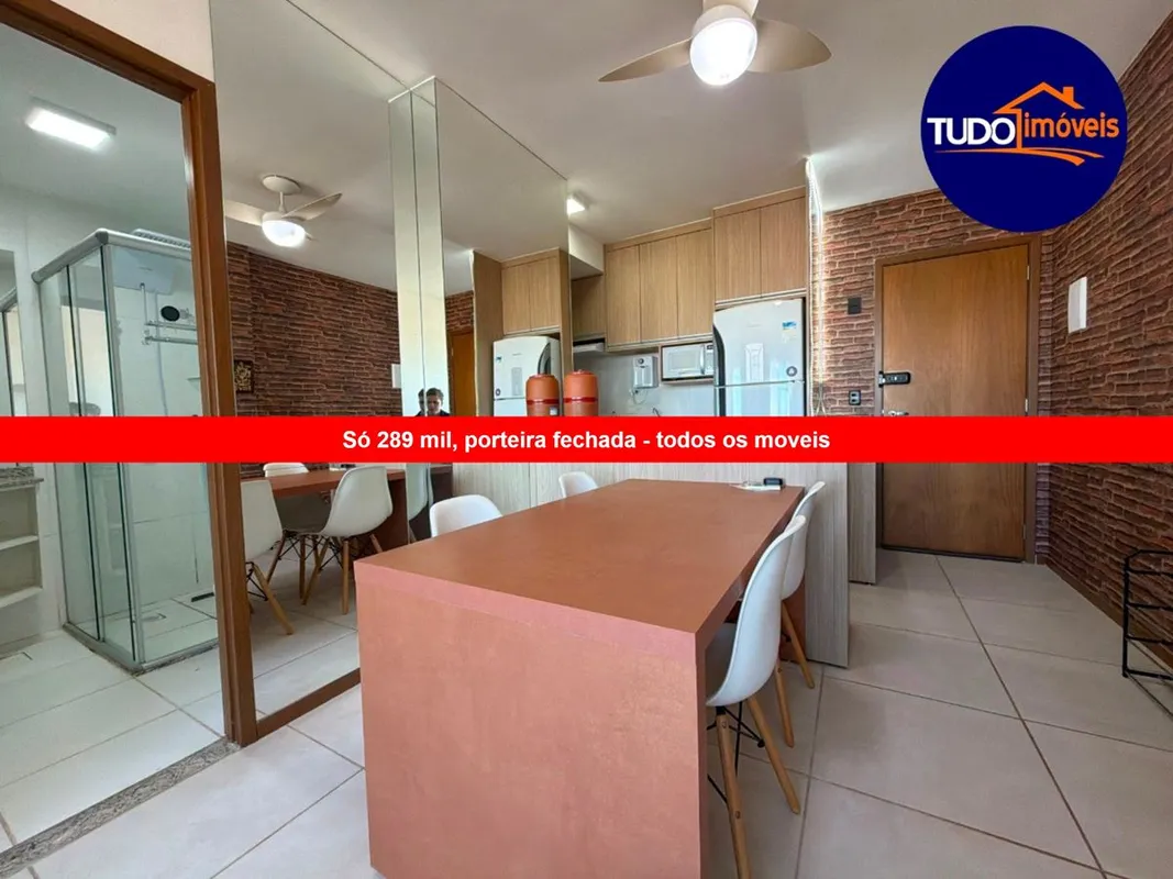 APARTAMENTO MOBILIADO À VENDA - ÓRION OFFICE RESIDENCE MALL | GAMA/DF - EXCLUSIV...