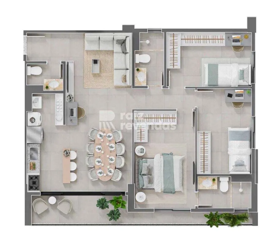Apartamento à venda no Orby, em andar alto, com 84 m² e entrega prevista ainda p...