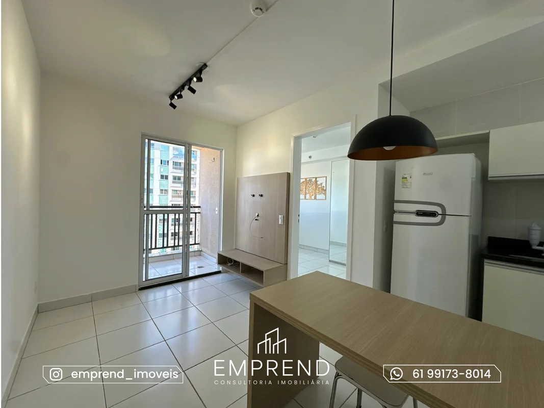 Alugamos excelente apartamento no Edifício You Life Style - Águas Claras!Localiz...