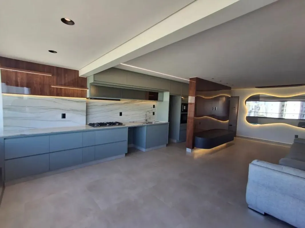 Apartamento para aluguel no Edifício Lago Areião, de 3 Suítes completo em armári...