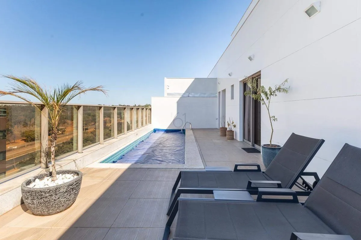 Cobertura exclusiva de 225 m² no Real Versatile Noroeste3 suítes | 3 vagas | Pis...