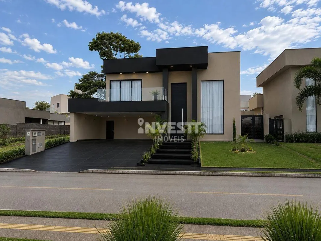 Sobrado Alto Padrão p/ Locação | Portal do Sol Garden | 402m² | 4 SuítesExcelent...