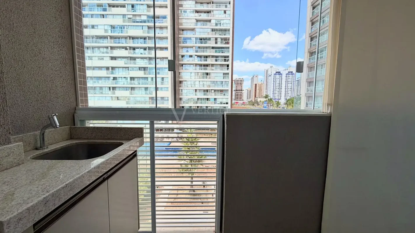 BLEND - 1 QUARTO | SEMI-MOBILIADO| NASCENTE | VARANDA GOURMETO Blend foi inaugur...