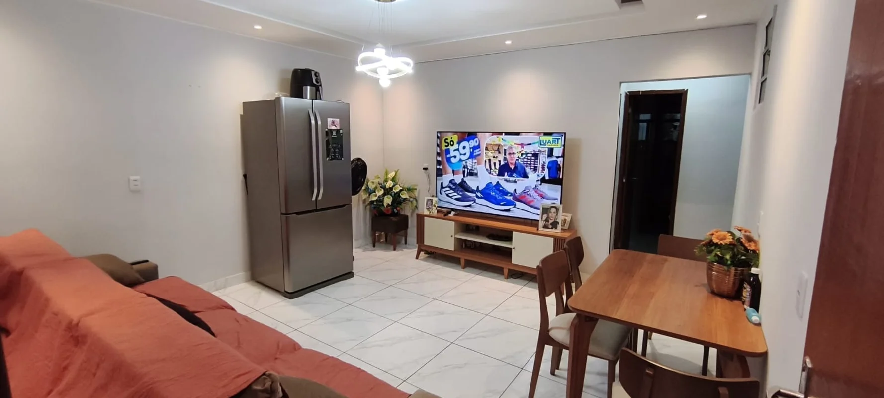 Excelente apartamento à venda na Colônia Agrícola Samambaia, Edifício Aguiar.***...