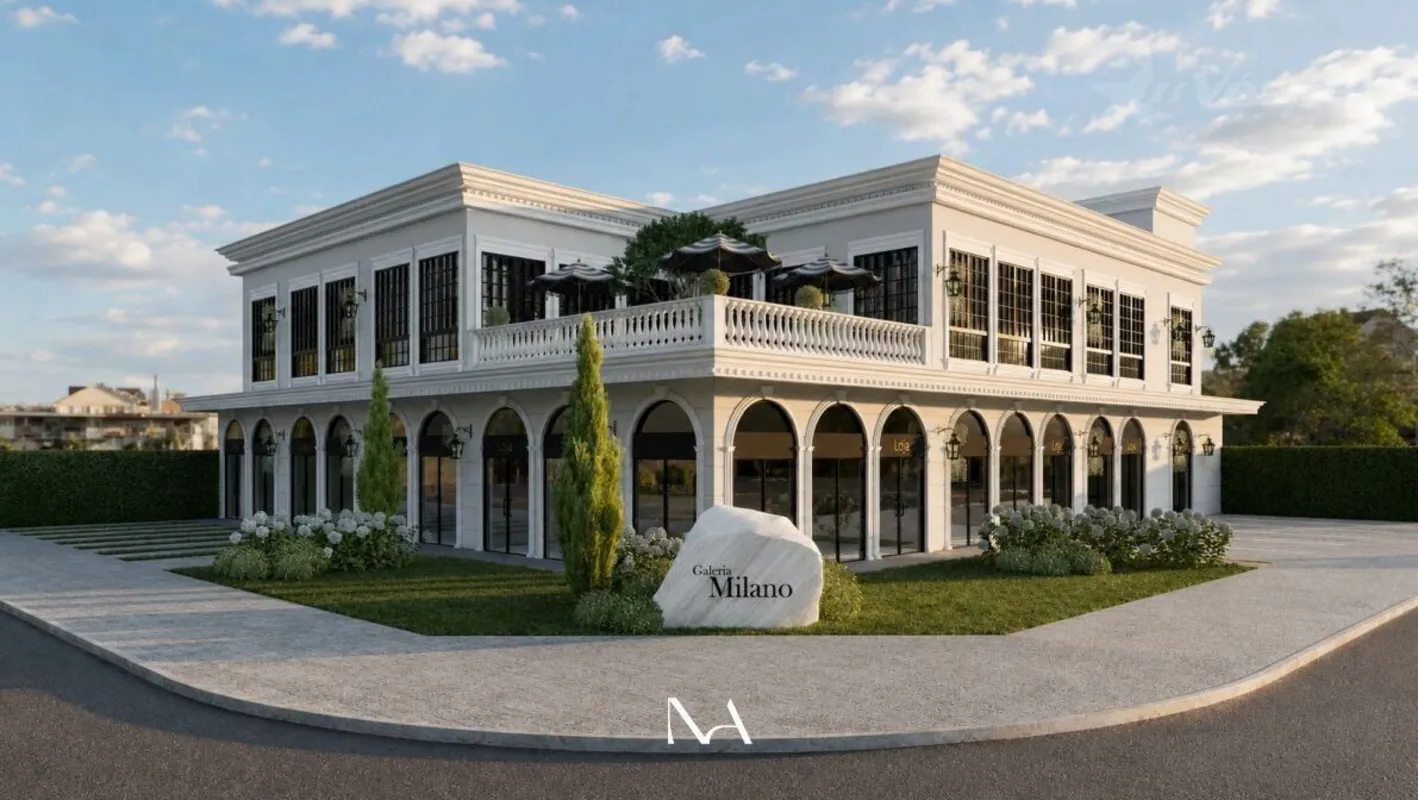 Mezanino comercial de 450 m² na região dos condomínios, com conceito arquitetôni...