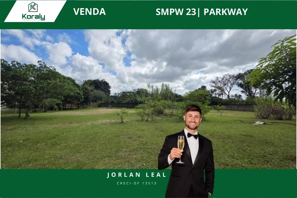 Localizado em uma das quadras mais valorizadas do Park Way, este lote com 2.500m...
