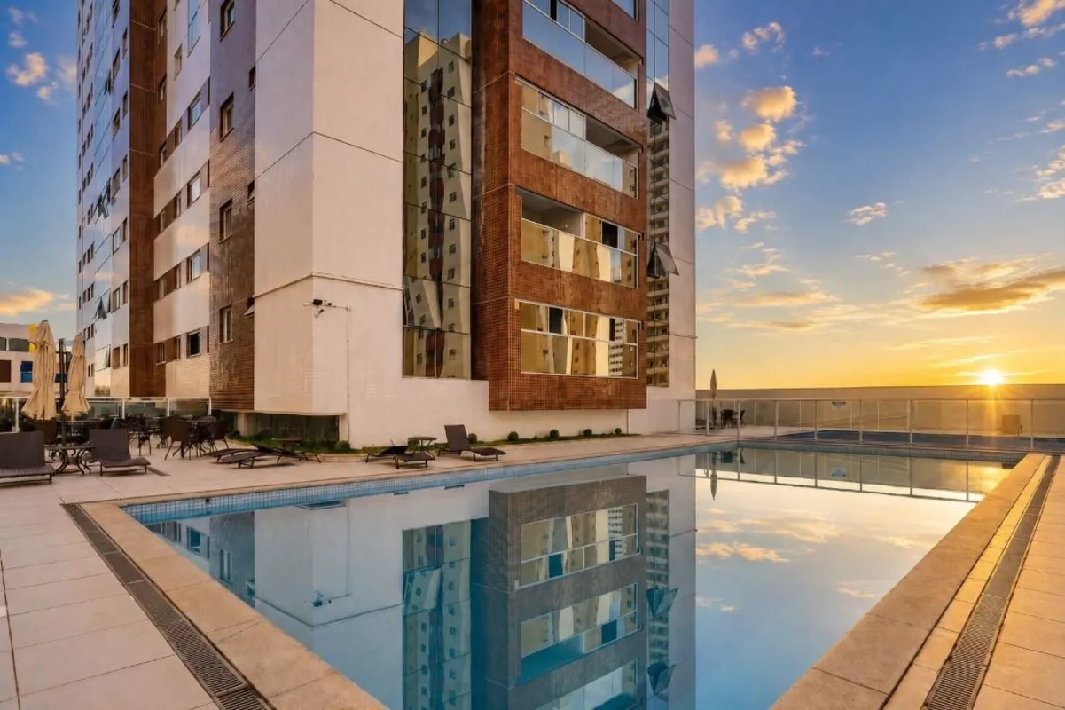 :: Mozart Águas Claras | 2 quartos com suíte, varanda e lazer completoApartament...