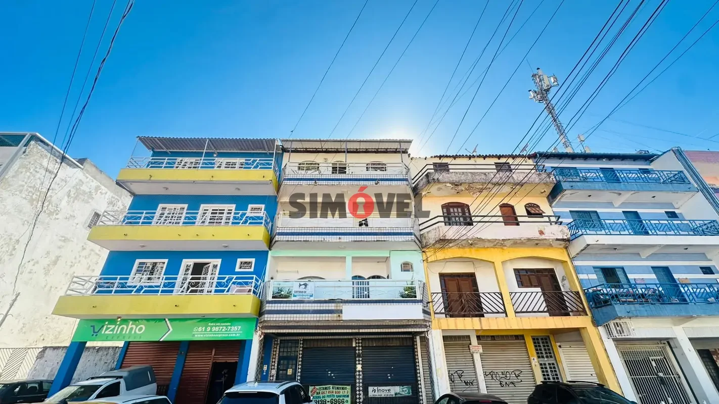 Qs 05 - Apartamento com 1 dormitórios para alugar, 40m² por R$ 1.100/mês - Areal...
