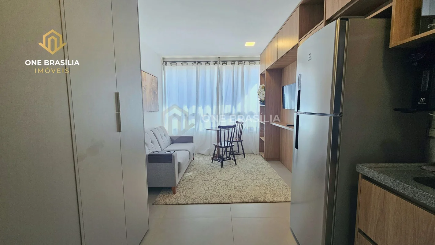 One Brasília Imóveis ALUGA com exclusividade, por temporada, aparamento de 1 qua...