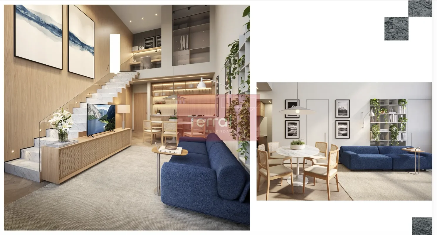 Apartamento duplex no Setor Marista. Duas suítes, duas vagas de garagem, escanin...