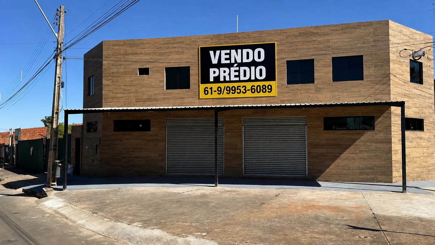 Prédio Comercial e Residencial à Venda – Setor de Expansão de Sobradinho IQuadra...