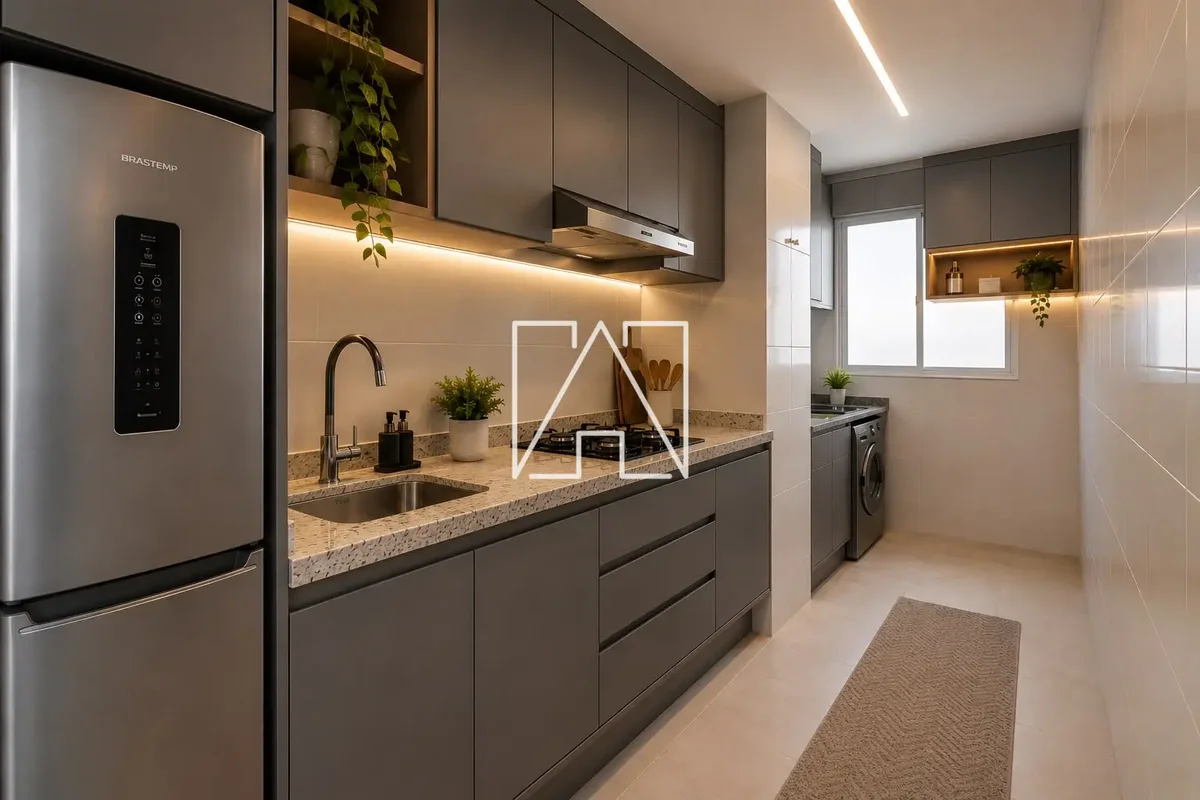 GRAN PARIS – Faiçalville - 48 m² - 2 Quartos - Lazer CompletoExcelente oportunid...