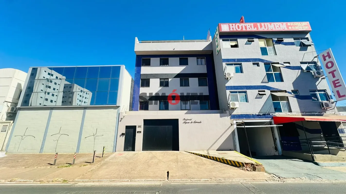 Qs 05 - Apartamento com 2 dormitórios para alugar, 50m² por R$ 1.700/mês - Areal...