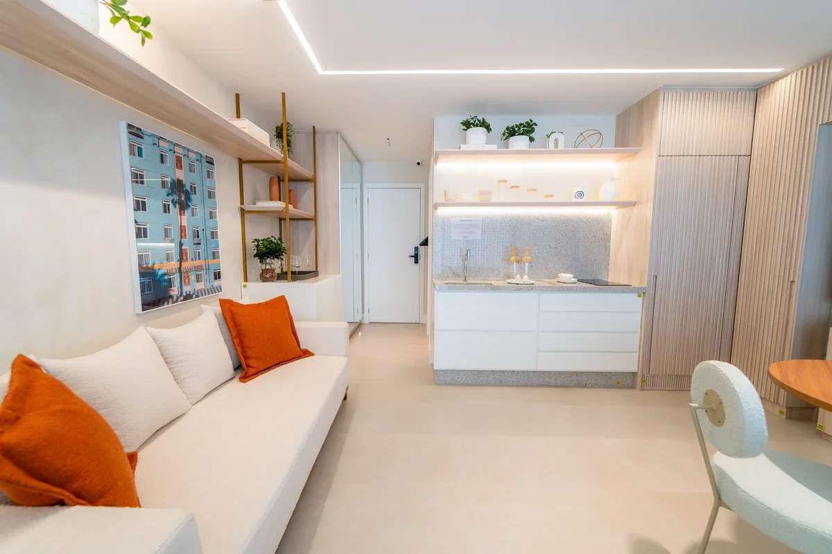 APARTAMENTO NO SCES TRECHO 4 | ASA SUL | 42,26m² | 1 QUARTODescubra um apartamen...