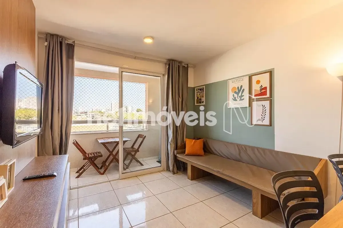 Apartamento 1 Quarto, Suíte, Porcelanato e Vaga Coberta – Residencial Sienna | S...