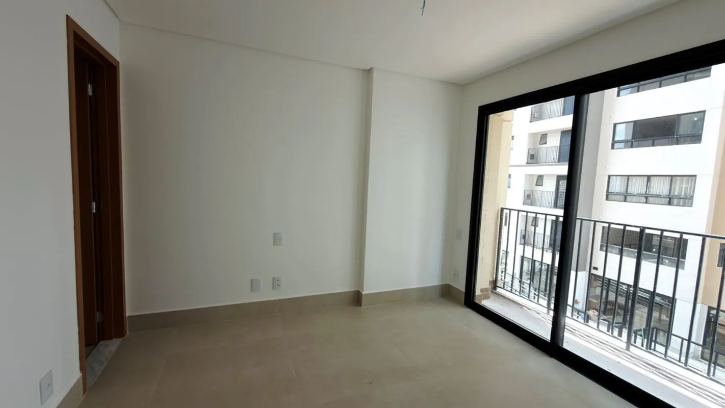 ?? 47,45 m² ?? 1 quarto (suíte) — planta compacta e inteligente?? Vaga de garage...