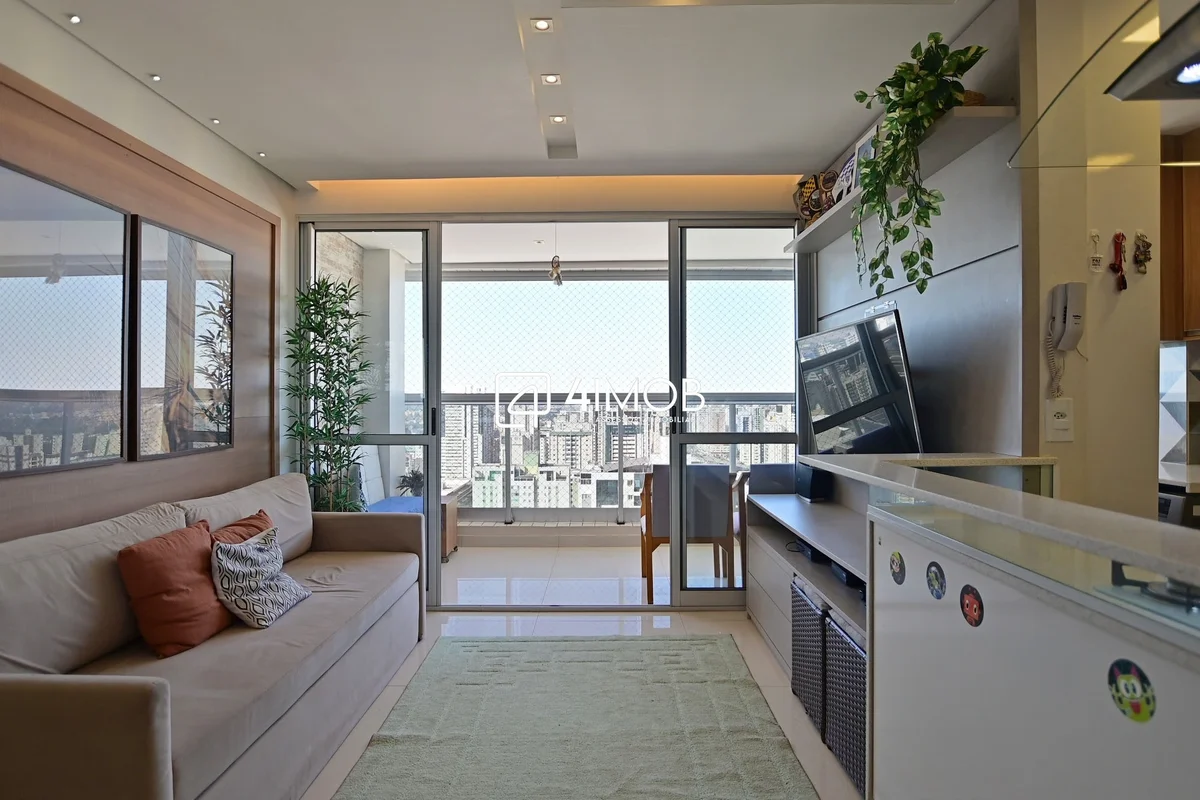 Apartamento de Alto Padrão no Duo Residence Mall | 62 m² | 2 Quartos | Vista Liv...
