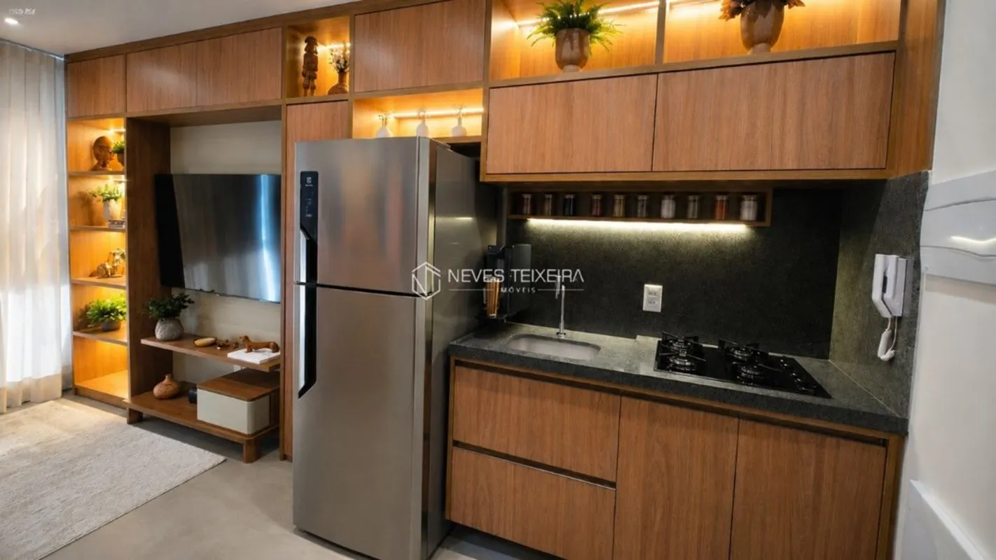 NEVES TEIXEIRA IMÓVEIS ALUGALindo apartamento Garden de 1 quarto no Real Urban L...