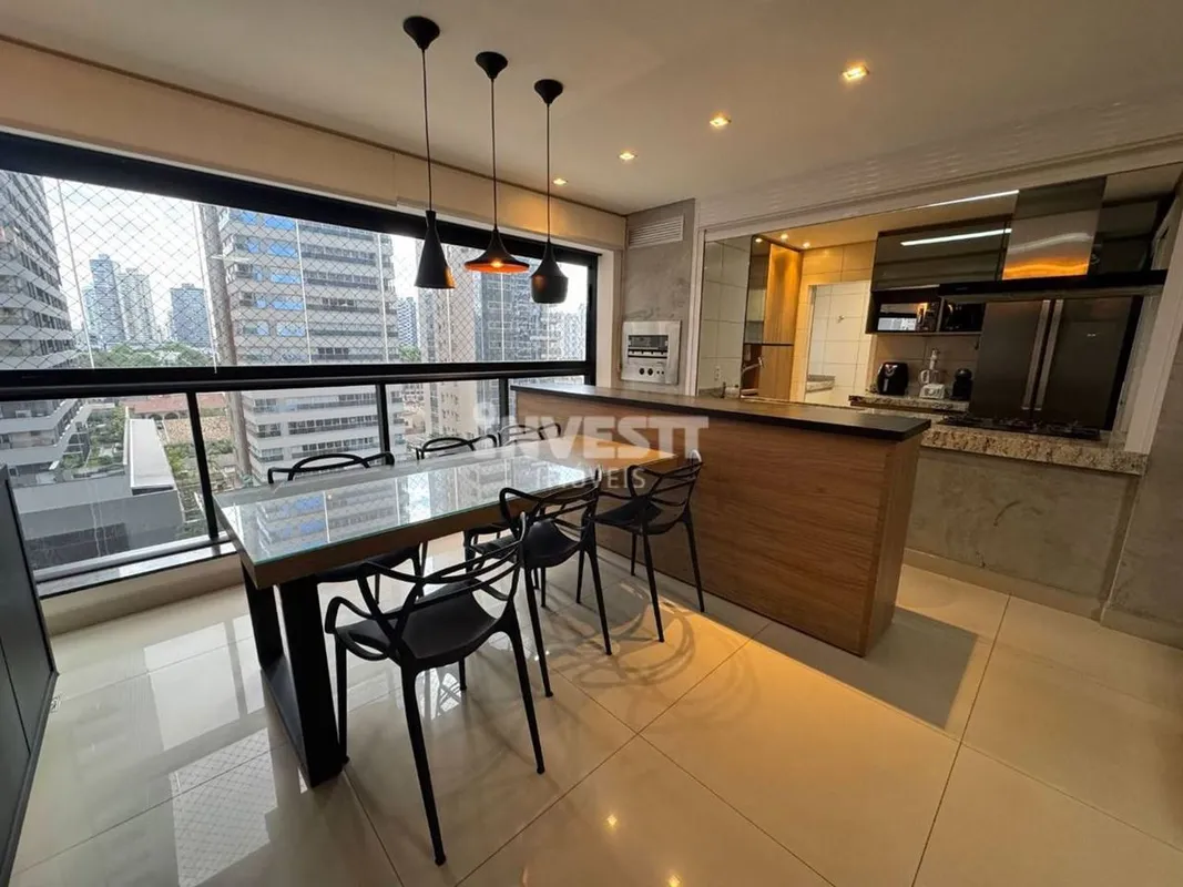 APARTAMENTO MOBILIADO PARA LOCAÇÃO 122 M² 3 SUÍTES MAXXI 135 SETOR MARISTAAparta...