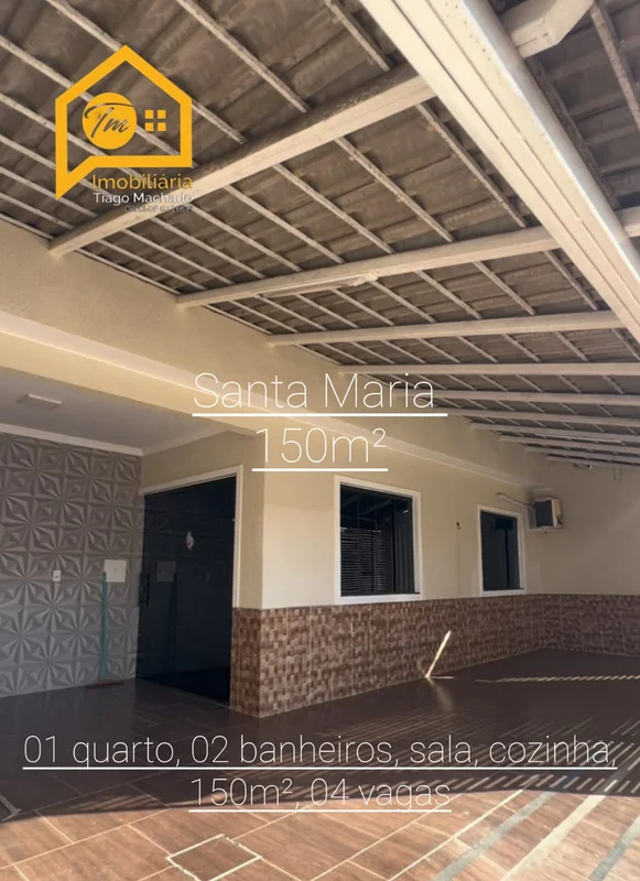 Excelente casa na Santa MariaConforto, espaço e excelente localização para você ...