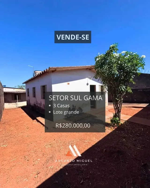 ?? IMÓVEL COM 3 CASAS NO MESMO LOTE – R$ 280.000,00 Excelente oportunidade para ...