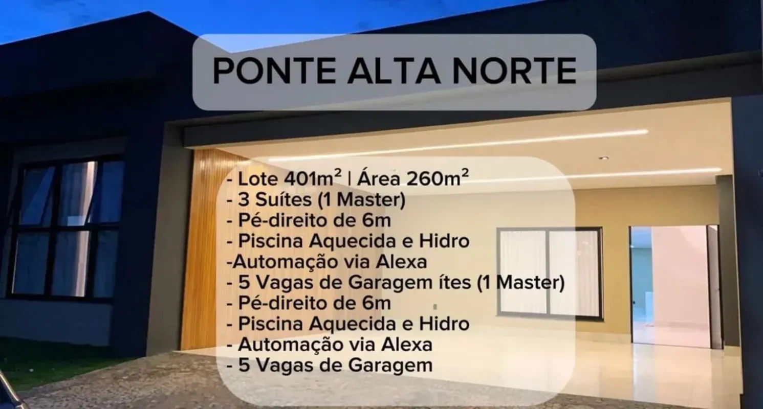 ?? Ponte Alta Norte | Exclusividade, automação e alto padrão em cada detalhe! Av...