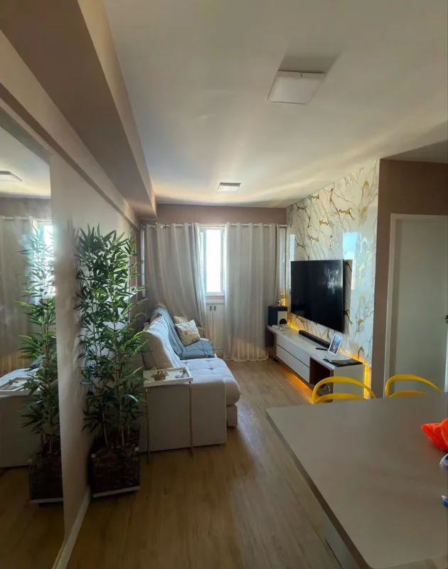 Residencial Edifício Ilha Azul - Apartamento - 2 Quartos - 53m² - Vaga Coberta E...
