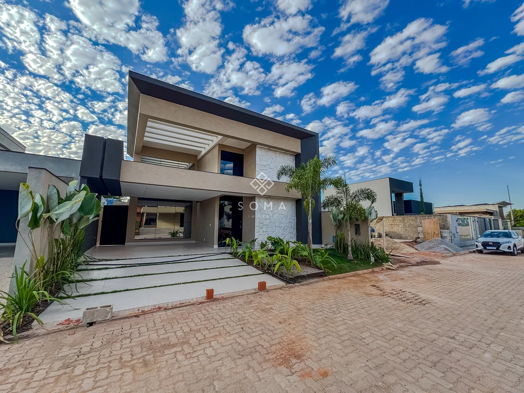 ESPECIFICAÇÕES DA CASA:- Projeto de iluminação moderno - Sala com pé-direito dup...