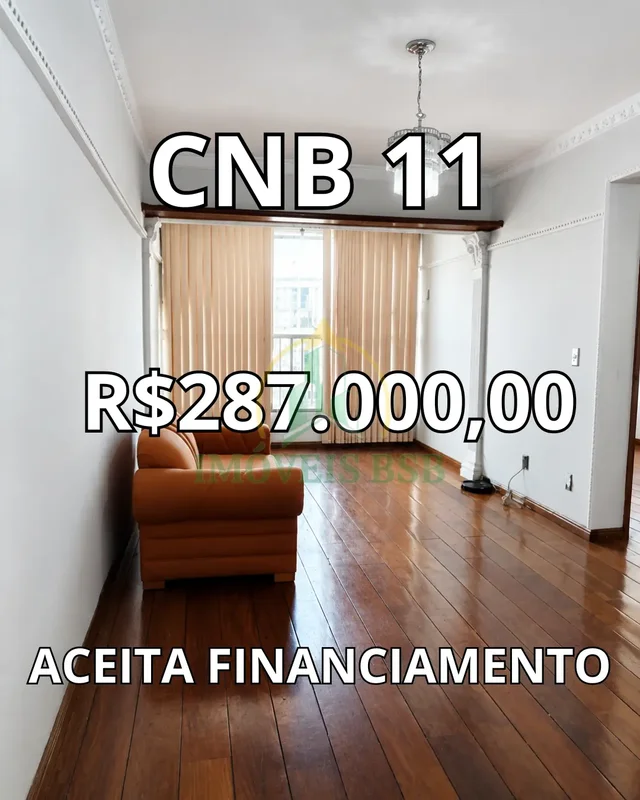 APARTAMENTO À VENDA - CNB 11 | TAGUATINGA NORTER$ 287.000,00 Excelente oportunid...