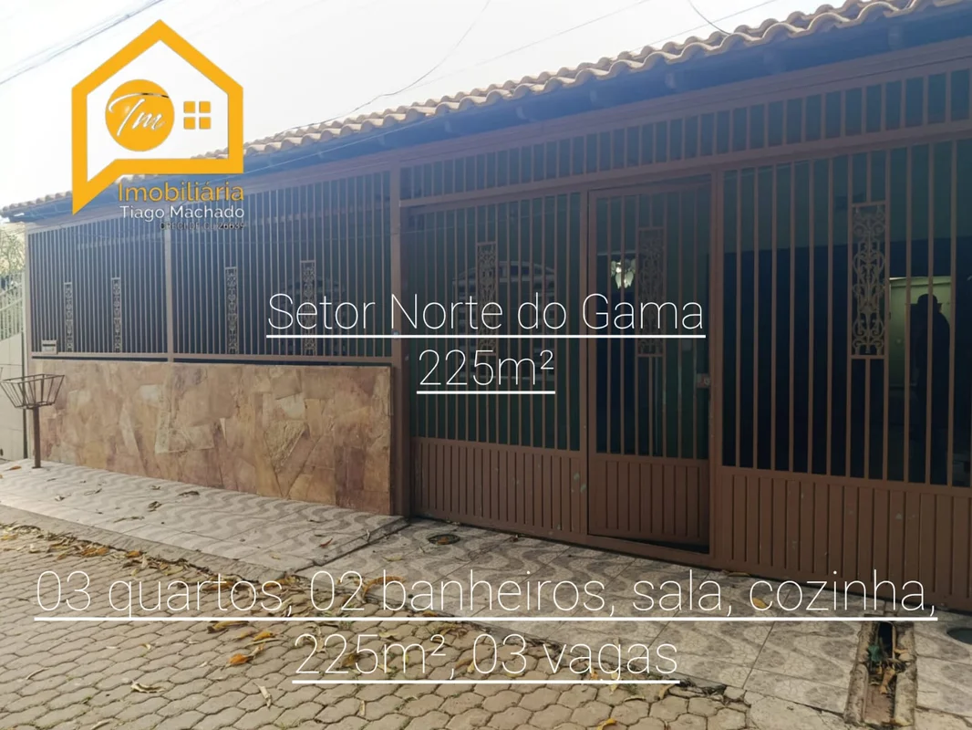 Excelente casa no Setor Norte do GamaConforto, espaço e excelente localização pa...