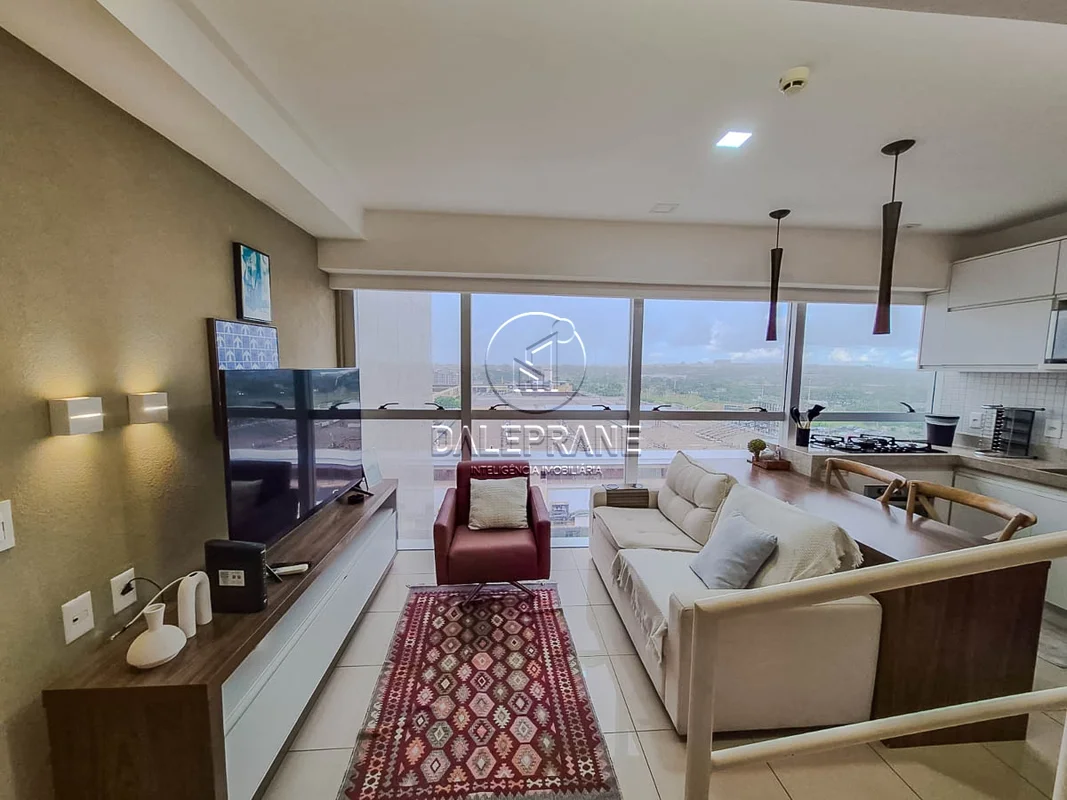Um duplex moderno, mobiliado e pronto para morar no Vista Park Sul!Com 51m², o a...