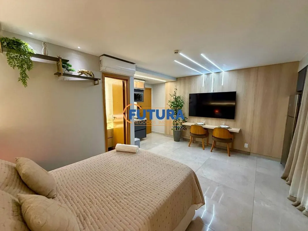 A FUTURA NEGÓCIOS IMOBILIÁRIOS disponibiliza para VENDA:FLAT EXCLUSIVO NO PARK S...