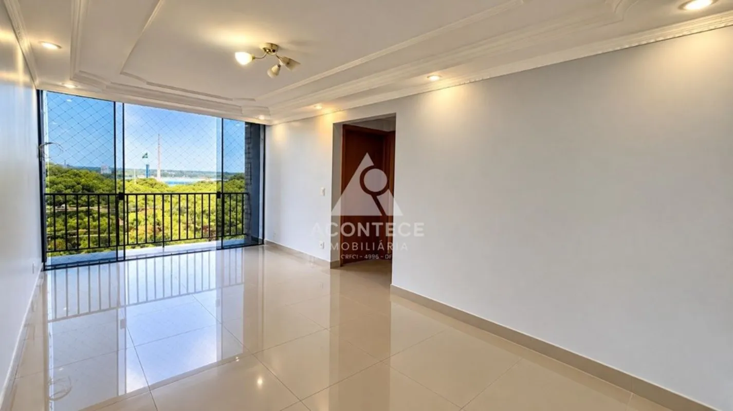 Reformado + Vista Livre + Elevador ! SHCES 105, Cruzeiro Novo More com praticida...