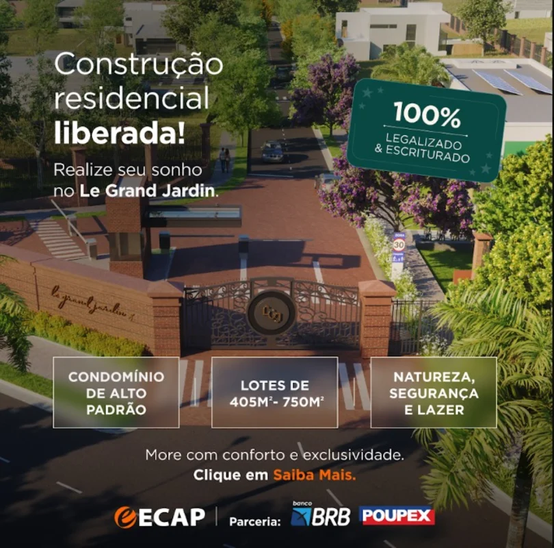 O Le Gran Jardin reúne exclusividade, conforto e contato com a natureza em um co...