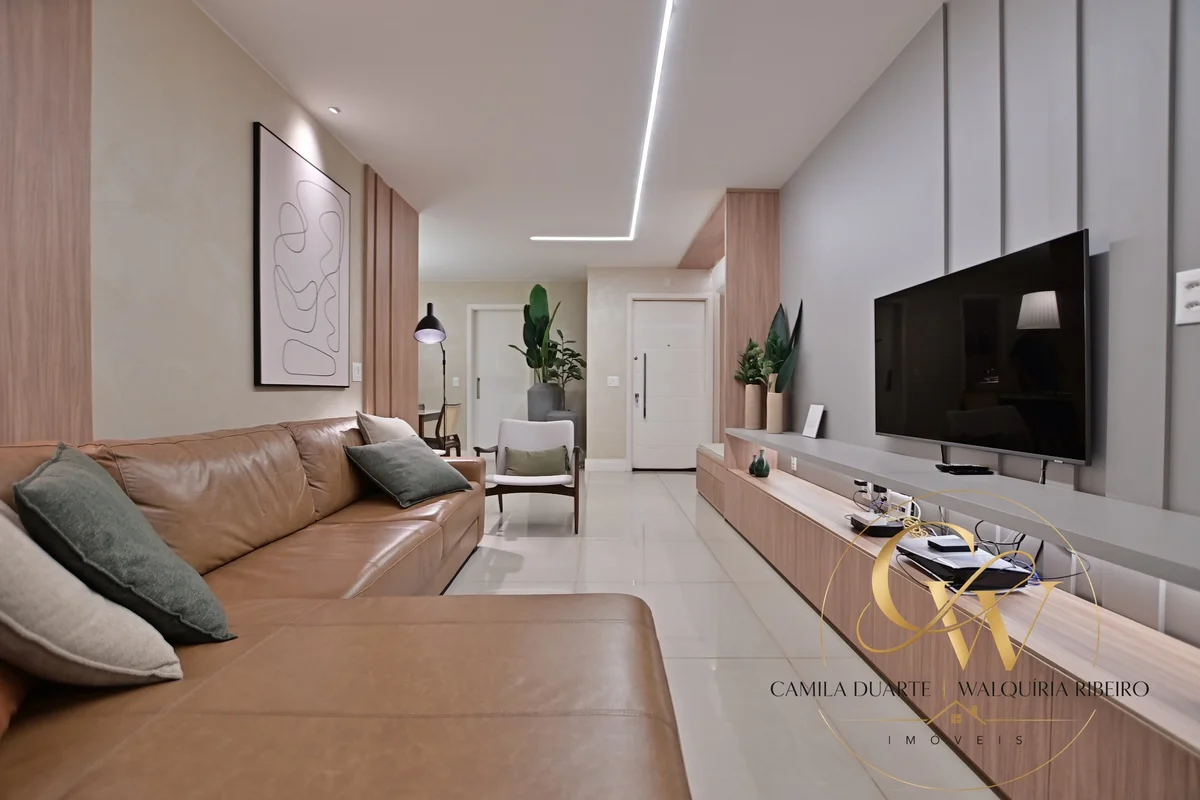 Vazado, assinado e pronto para morar: um apartamento de 129m² que respira!Imagin...