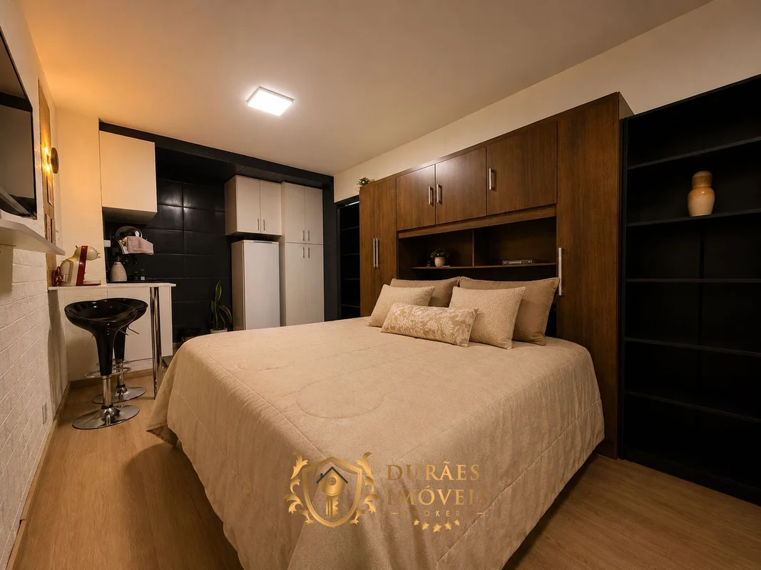 KIT STUDIO MOBILIADA | 30 m² | AO LADO DO SETOR HOSPITALAR NORTE | EXCELENTE PAR...