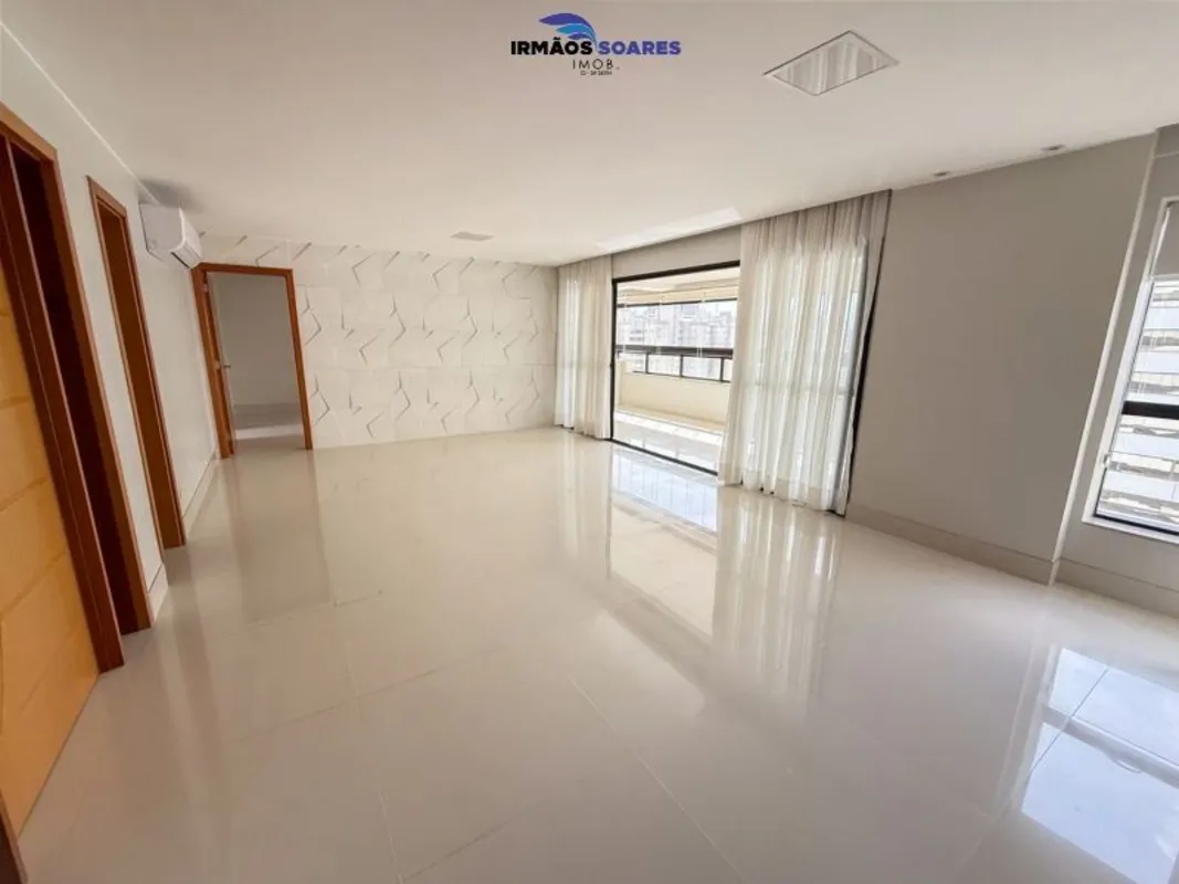 Apartamento no Quattro Mirante Residence4 suítes com armários planejados e ar co...