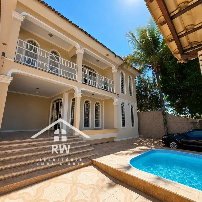 CASA AMPLA, 4 QUARTOS SENDO 3 SUÍTES, PISCINA E ESPAÇO GOURMET – CONDOMÍNIO JARD...