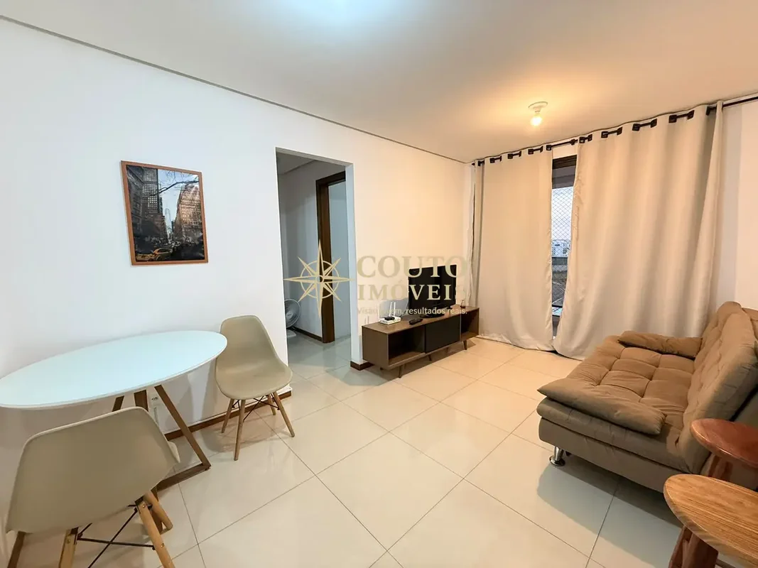 Apartamento de 1 Quarto com Varanda e Vista livre urbana – Edifício Michigan | Á...