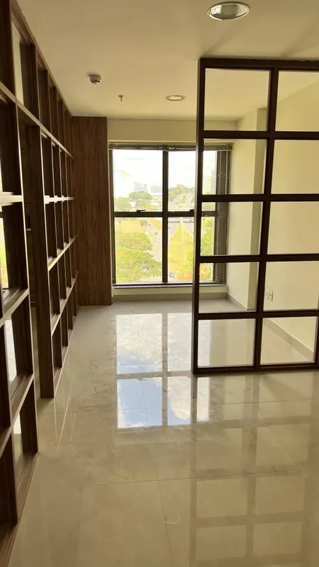 SL1229 - Alugo excelente conjunto de salas comerciais.Sala com divisórias, ar-co...