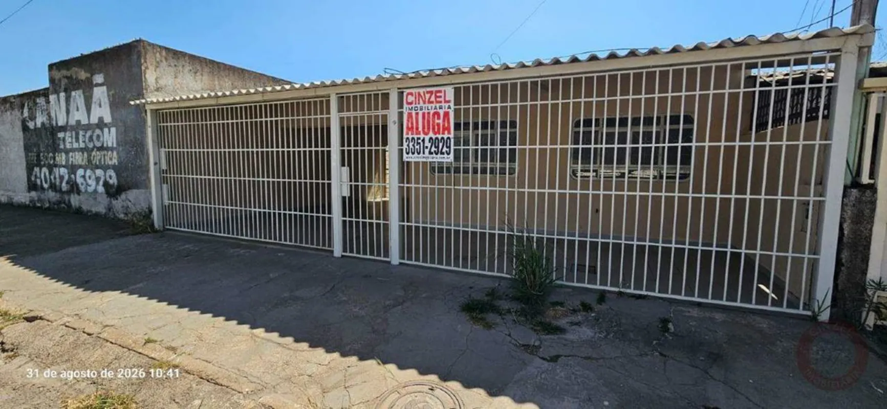 .CINZEL IMOBILIÁRIA A MAIS DE 50 ANOS NO MERCADO, ALUGA CASA EM TAGUATINGA NORTE...