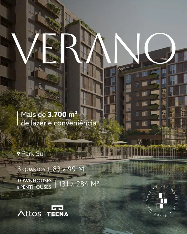 VERANO PARK SUL EXCELENTE LOCALIZAÇÃOAo lado da DecatlonPróximo ao Park Shopping...