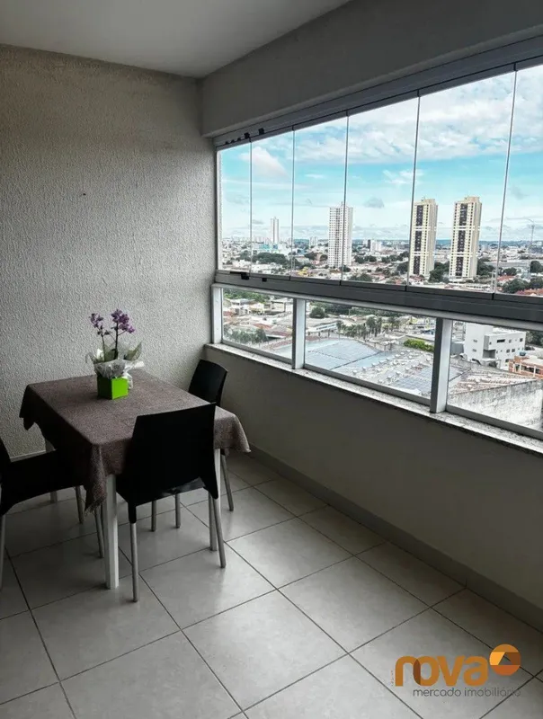 Apartamento com 3 quartos 3 suítes no Setor Aeroporto, Andar alto, Varanda com c...